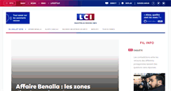 Desktop Screenshot of lci.fr