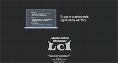 Desktop Screenshot of lci.com.pl